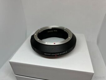 Redukcia z Canon EF na Fujifilm GFX
