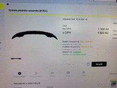 Výztuha předního nárazníku. Citroen, Peugeot
