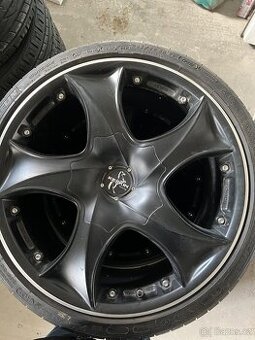Prodám 4ks disk KESKIN Tuning vč. pneu