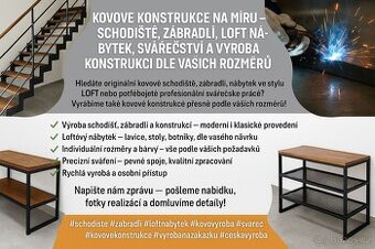 KOVOVÉ KONSTRUKCE NA MÍRU–SVÁŘEČSKÉ PRÁCE