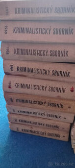 Kriminalistické sborníky , celé ročníky - 1