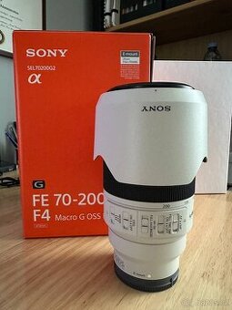 SONY FE 70-200 mm f/4 G OSS II + možnost TC20