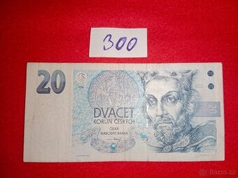 4 ) DVACET KORUN ČESKOSLOVENSKÝCH