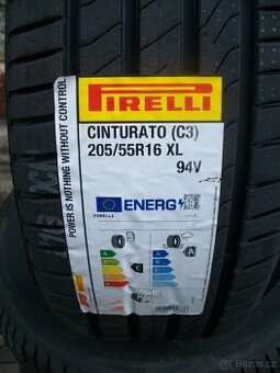 4x Pirelli Cinturato C3 205.55.16 94V XL 99,9%