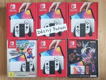 Nintendo Switch Oled NOVÝ záruka 24 měs.