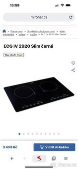 Indukční varna deska