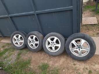 Alu disky 15" 5x100 Škoda