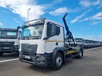 MAN TGM 18.320 NOSIČ KONTEJNERU 10T + PODVALNÍK NA BAGR