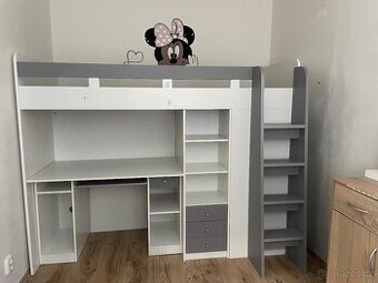 Vysoká postel,90/200cm