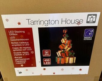 Vánoční dekorace dárečky 450 led světýlek nové