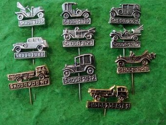 ŠKODA - AUTO - SBÍRKA ODZNAKŮ.