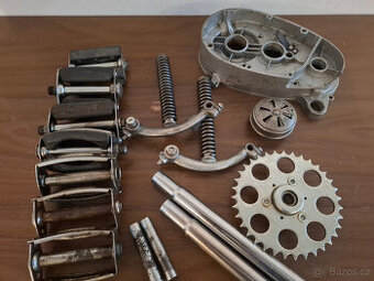 Prodám soubor dílů a motor na Stadiona S11 po GO