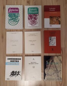 Prodám učebnice - latina, starořečtina, staroslověnština