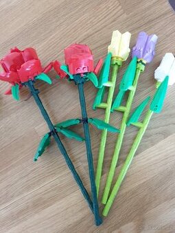 LEGO 40460 Růže + LEGO 40461 Tulipány