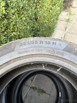 4xZimní pneu 235/55R18 100H 6mm rok21