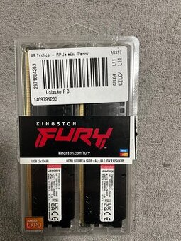 Kingston FURY 32GB KIT DDR5 6000MT/s CL36 Beast Black EXPO