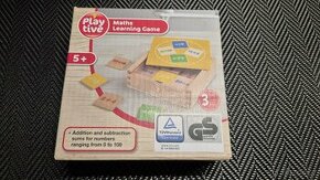 Dřevěné kostičky Playtive - počítání do 100 děti 5+