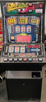 Retro herní automat-sbírková Daytona 6-ti válec,na mince+klí