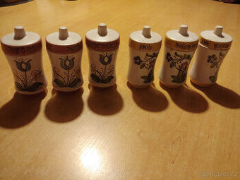 Kořenky keramika 6 ks