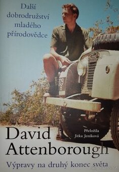 Prodám knihu Výpravy na druhý konec světa David Attenborough
