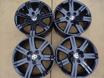 Alu disky origo černé Volkswagen, 16", 5x112, ET 42, šíře 7