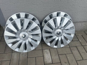 Škoda sada 16" poklic-krytů kol 5E0601147G