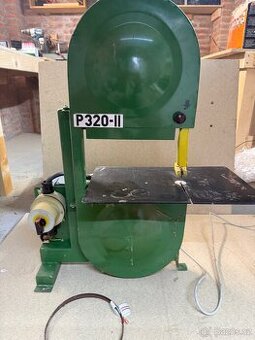Pásová pila MEZ Mohelnice P320 (1992) – 220 V, 550 W