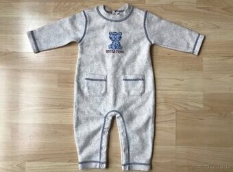 NOVÝ teplý neutrální overal, vel. 74 (6-9 měs.)