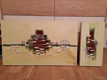 Obrazy - Bilder Werk - original - velmi levně -