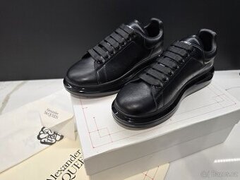 Alexander MCQUEEN - Kožené tenisky  /  Boty - Nové