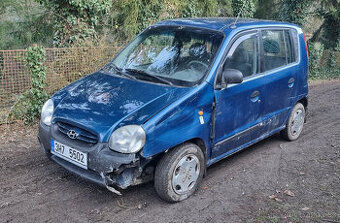 Prodám Hyundai Atos 1.0 (40 kW) – pojízdný, po lehčí havárii