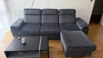 Rohová sedací souprava – velmi pohodlná
