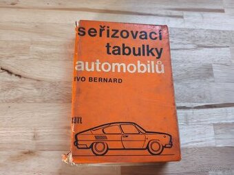 Prodám knihu Seřizovací tabulky automobilů