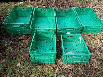 Prodám skládací plastové bedýnky přepravky