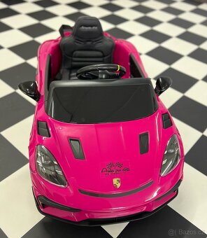 Dětské elektrické Porsche Spyder RS 718 - 90W, dojezd 90minu