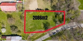 Prodej stavební pozemek 2086m2, Václavov u Bruntálu
