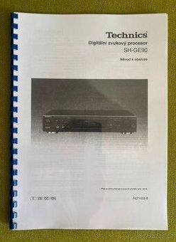 Technics SH-GE90 Manual