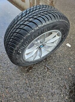 alu kola originál BMW – R16 s novými pneu zimní