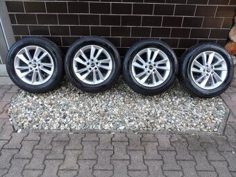 Alu Kola BORBET +Zimní Pneu 215/65/17 5X112 ET 38 Pěkná Sada
