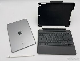 iPad 6 128 GB + Apple Pencil + pouzdro s klávesnicí TOP STAV
