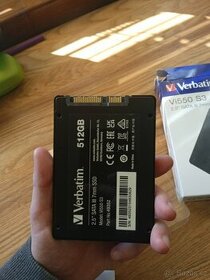 Prodám SSD pevný disk Verbatim Vi550 S3