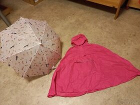 Pláštěnka + deštník věk 4-6 let - 1