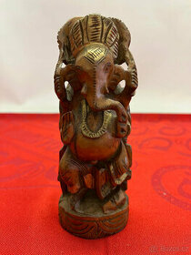Slon, Budha dřevěná socha, Hinduismus - 1