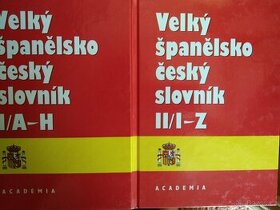 Velký Španělsko - český slovník 2. díly