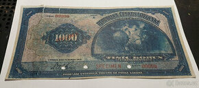 1000 koruna 1919