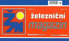 časopisy Železniční magazín a Dráha, celé ročníky - 12 čísel