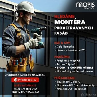 MONTÁŽE NĚMECKO