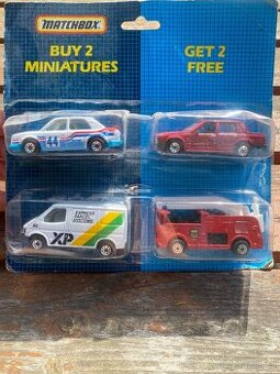 Matchbox 4 pack