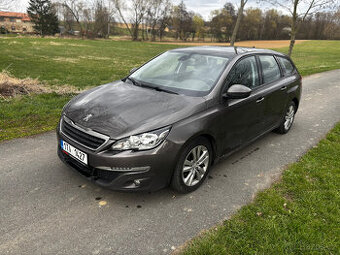 Peugeot 308 1.6BlueHDI 88kW, RV 2015, Alu, Klima, Kombi