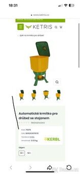 Krmitko slepice - 1